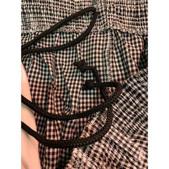 Mens New Chef Pants Black Check 5XL Pull On Elastic Waist NWT 1571 Uniform - Picture 9 of 10